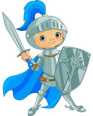 Fighting Brave Knight clipart