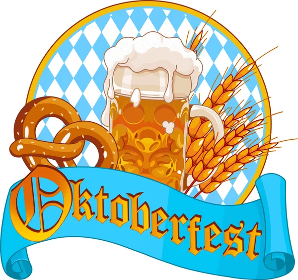 Oktoberfest celebracja — Wektor stockowy