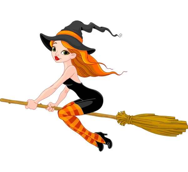 Halloween Witch — Stock Vector