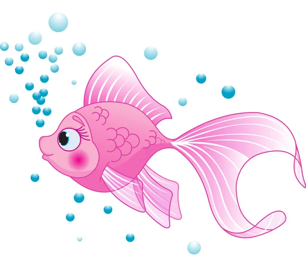 Cute Fish — Stock Vector