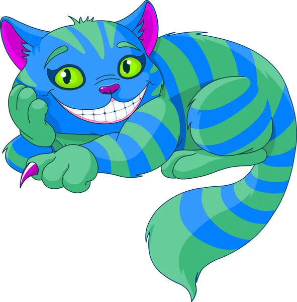 Chat du Cheshire — Image vectorielle