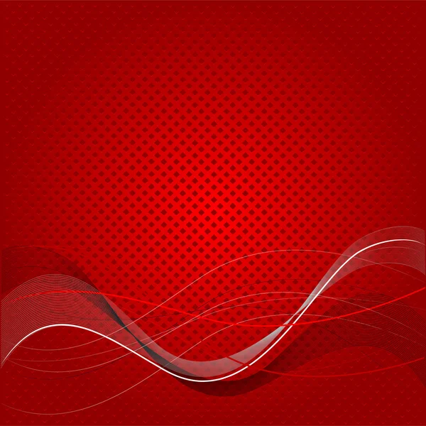 Fondo abstracto de textura roja — Vector de stock