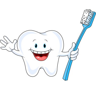 çizgi film karakteri diş