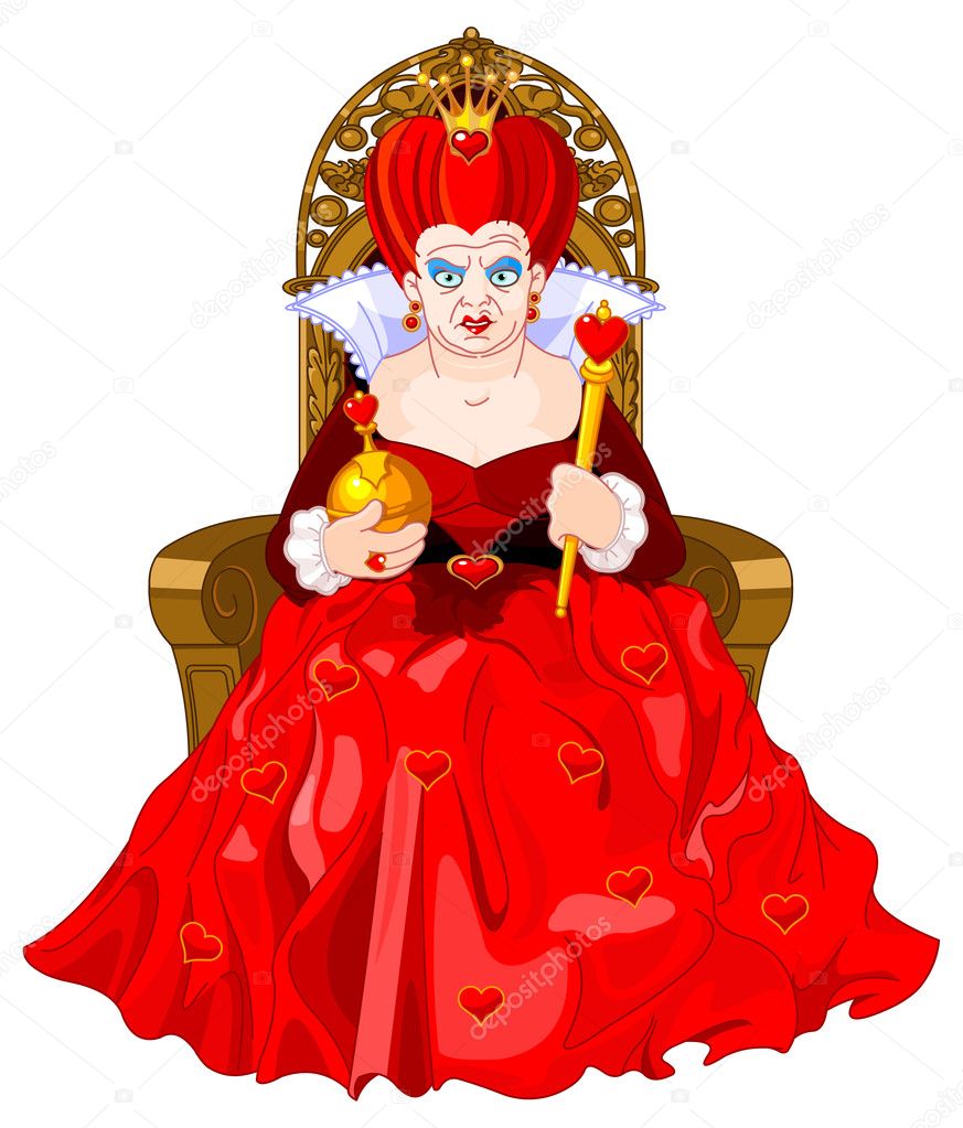 Angry Queen of Hearts