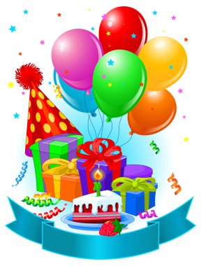 doğum günü hediyeleri ve süslemeler