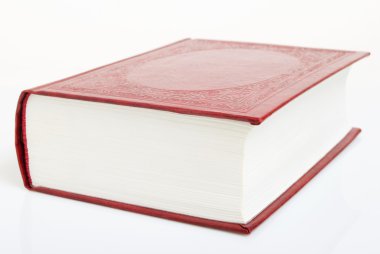 kalın ciltli kitap.