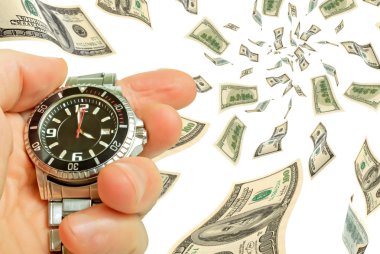 Time - money! clipart