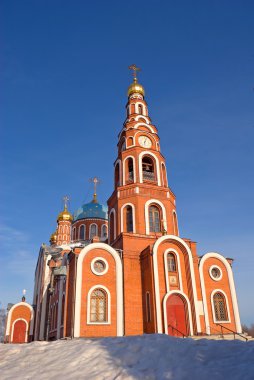Cathedral st. vladimir, novocheboksarsk, Çuvaşistan, Rusya Federasyonu.