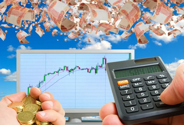 Estrategia financiera exitosa . — Foto de Stock