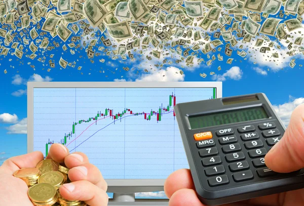 Succesvolle financiële strategie. — Stockfoto