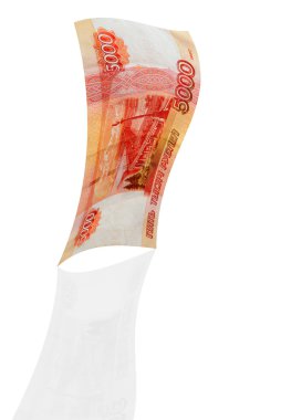 yükselişte Rublesi.