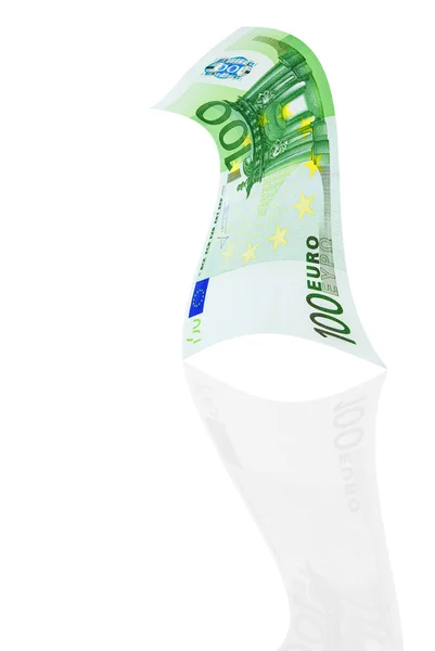 Zwakke euro. — Stockfoto