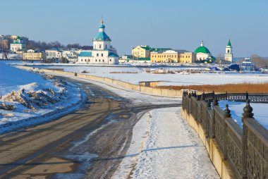 Cheboksary bahar beklentisiyle.
