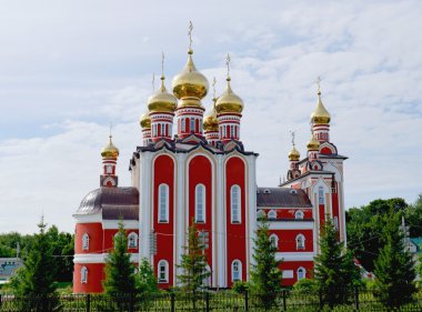 Tapınak yeni Şehitler ve Confessorler cheboksary, Rusya.