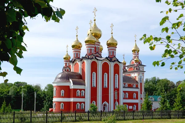 Świątynia nowych męczenników i spowiedników rosyjski, cheboksary. — Zdjęcie stockowe