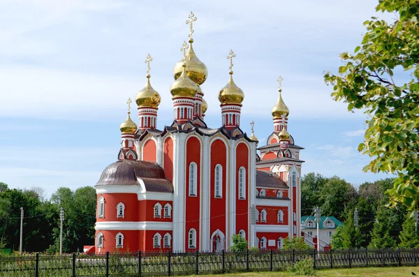 Храм новомучеников и исповедников русских, Чебоксары . — стоковое фото