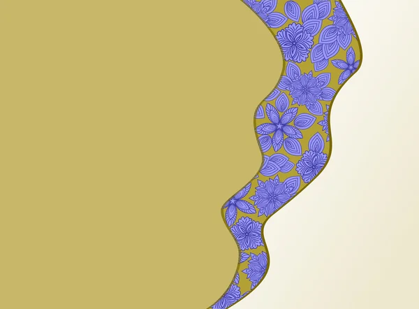Fond horizontal moutarde — Image vectorielle