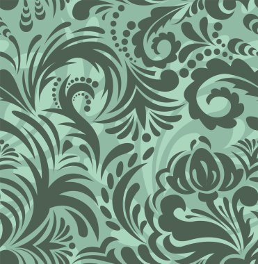 Dikişsiz arka planı yeşil