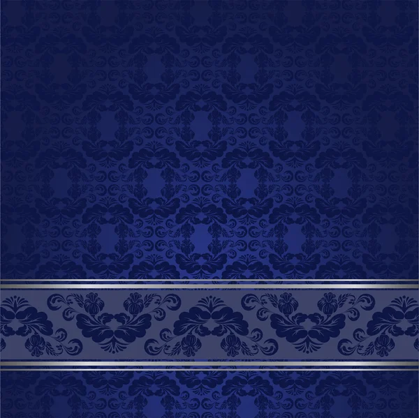 Fondo Vintage azul — Vector de stock