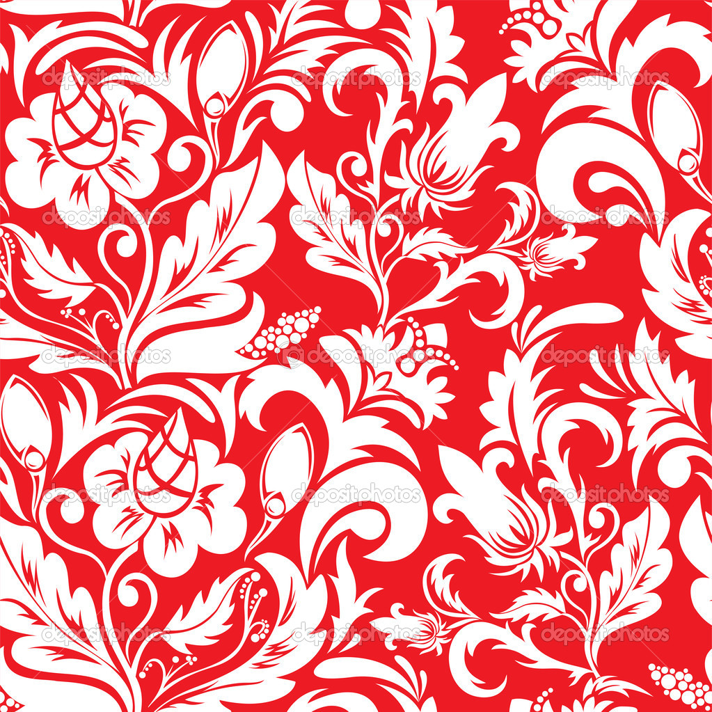 White and red seamless — Stock Vector © Needle 31704767