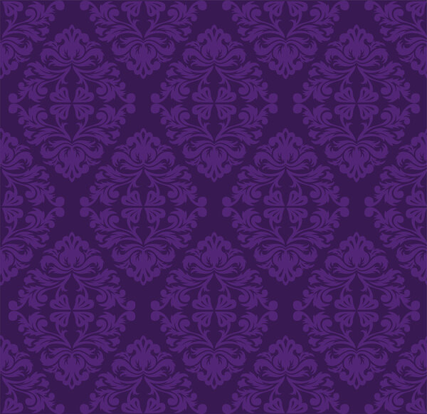 Purple ornament