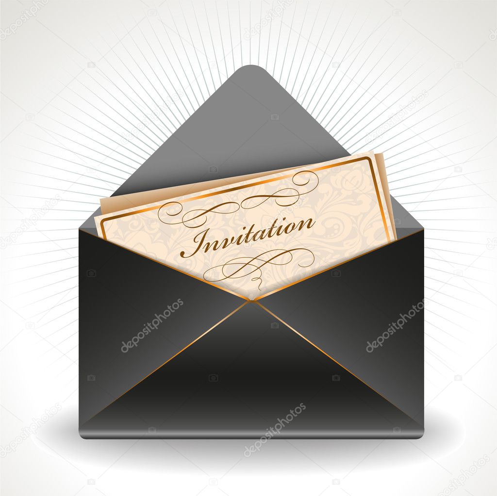 black envelope