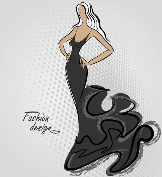 Fashion design — Stock Vector