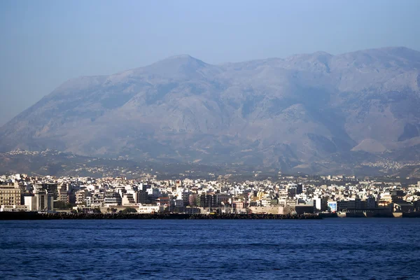 Città di Heraklion sull'isola di Creta — Foto Stock