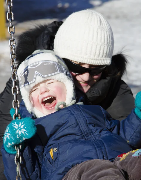 Gelukkig lachen jongen — Stockfoto