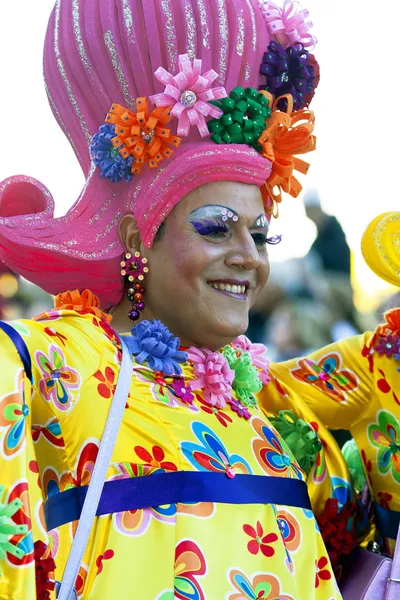 Karneval v santa cruz de tenerife, Španělsko — Stock fotografie