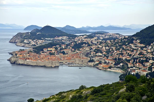 Παλιά πόλη του Ντουμπρόβνικ στην Κροατία — Φωτογραφία Αρχείου