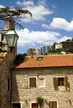 eski ve yeni şehir budva, Karadağ