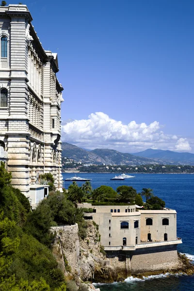 Oceanographic Museum in principality Monaco — Stock Photo, Image