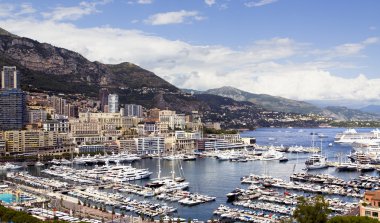 Montecarlo marina Liman Panoraması