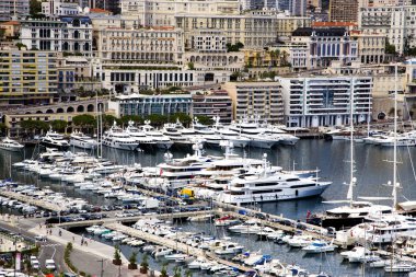 Montecarlo marina Liman Panoraması