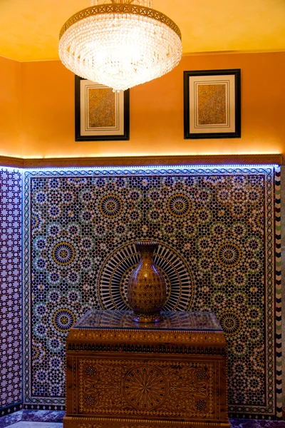 전통 아랍 로비 인테리어 — 스톡 사진