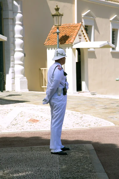 Palast von Monaco ist die offizielle Residenz des Prinzen von Monaco — Stockfoto