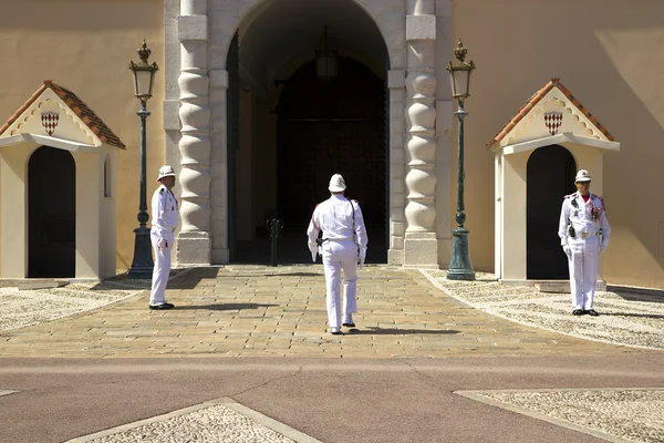 Palác Monako je oficiální sídlo prince Monackého — Stock fotografie