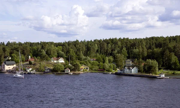 Isla en el archipiélago de Estocolmo — Foto de Stock