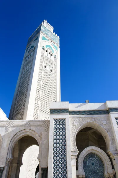 Мечеть Хасана II в Касабланке — стоковое фото
