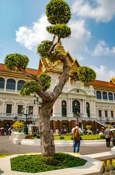 Thajsko Bangkok Březen 2015 Wat Phra Kaew Také Známý Jako — Stock fotografie