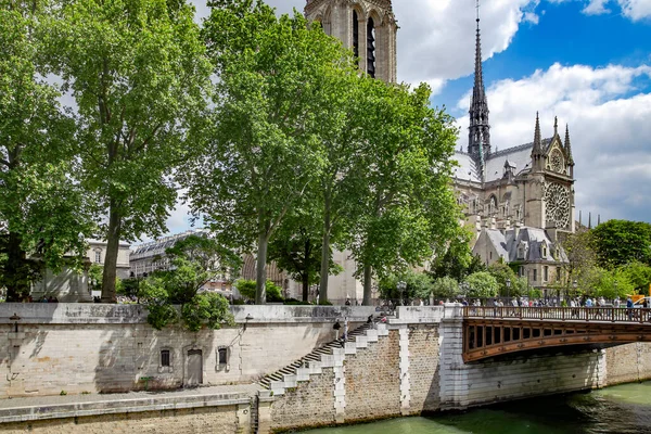 Frankrijk Parijs Mei 2015 Notre Dame Paris Kathedraal Van Onze — Stockfoto