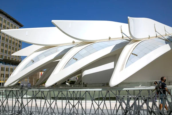 Uae Dubai Novembre 2021 Padiglioni Futuristici Alla Mostra World Expo — Foto Stock