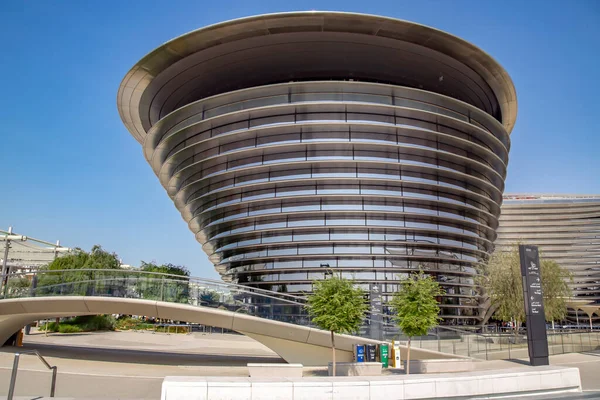 BAE, DUBAI, NOVEMBER, 2021: Elif The Mobility Pavilion, Mobilite, Sürdürülebilirlik ve Fırsat alt temaları temel alınarak 2020 Dünya Fuarı 'nın üç imzalı pavyonundan biridir..