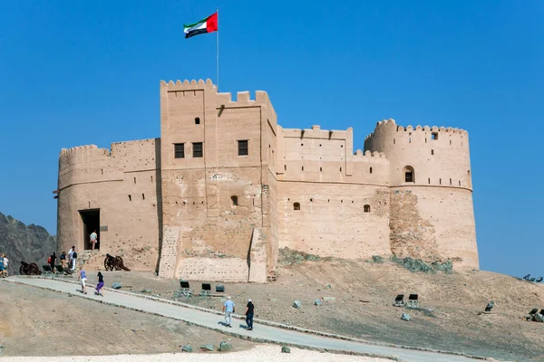 Uae Fujairah November 2021 Fujairah Fort Dating Back 16Th Century — Stock Photo, Image