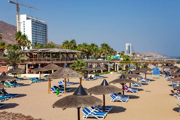 Förenade Arabemiraten Fujairah November 2021 Panorama Sandy Beach Hotel Resort — Stockfoto