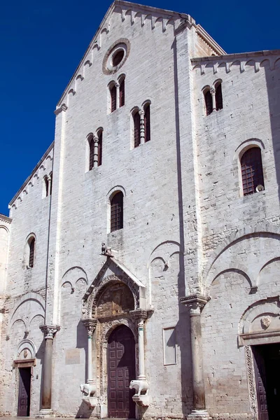 Aziz Niklas Bazilikası Bari Puglia Daki San Nicola Bari Bazilikası — Stok fotoğraf