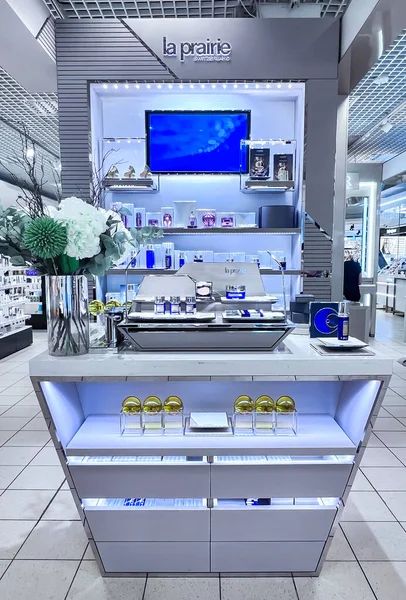 Latvia Riga Juli 2022 Boutique Met Prairie Exclusieve Cosmetica Parfum — Stockfoto