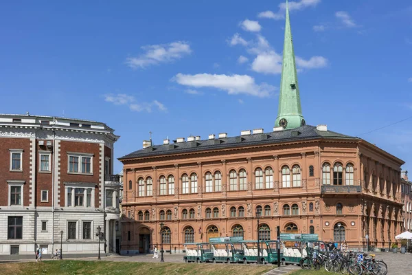 Latvia Riga August 2022 Pleasure Electric Vehicles Bicycles Stand Riga — Fotografia de Stock