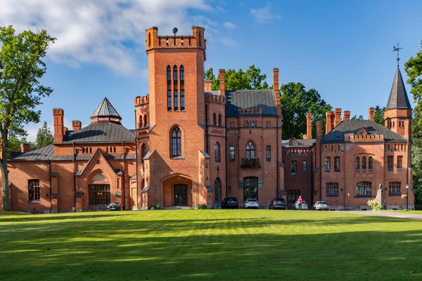 Estonia Sangaste Agosto 2022 Castello Sangaste Costruito Nel 1879 1883 — Foto Stock